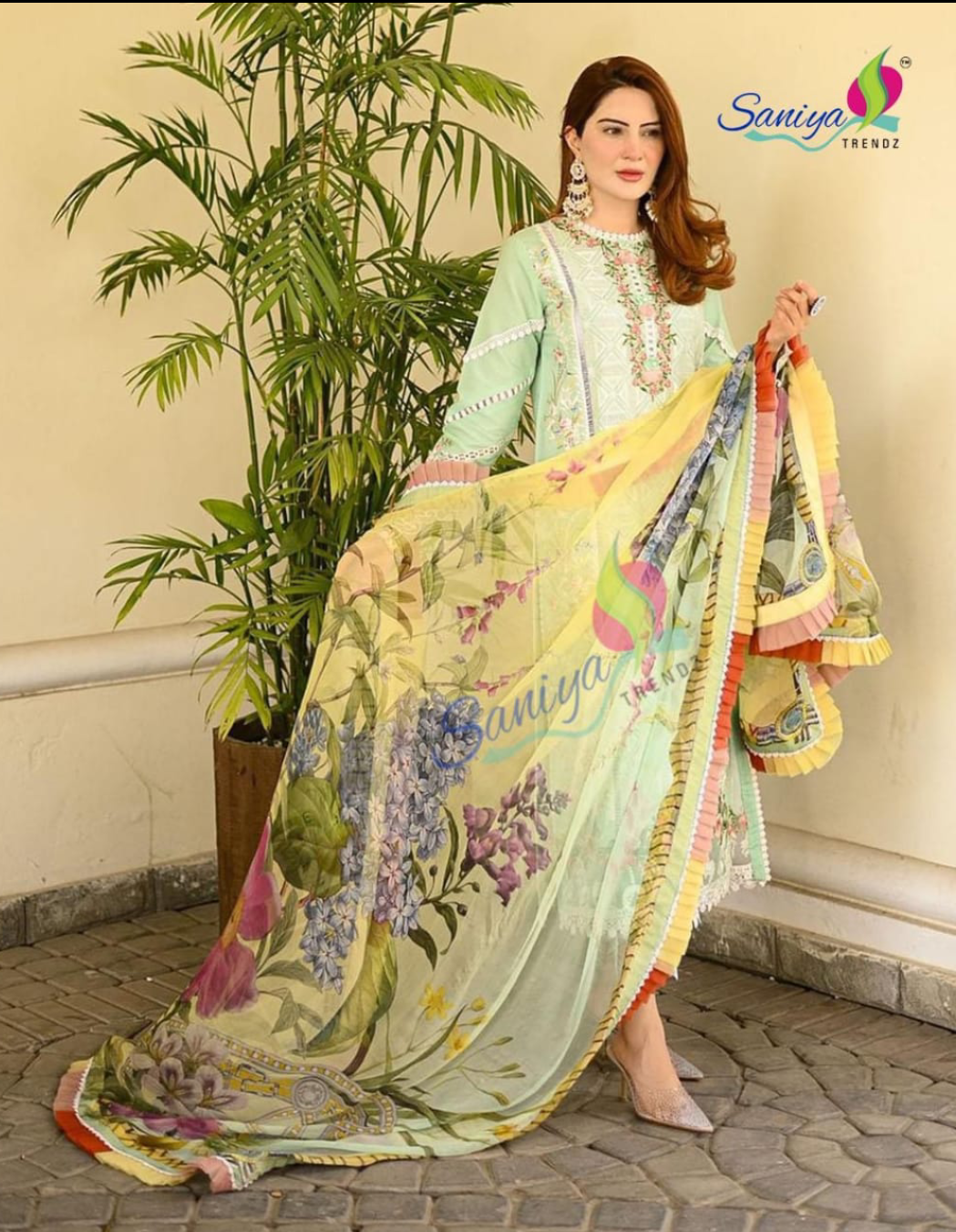 Embroidered Chikankari Lawns