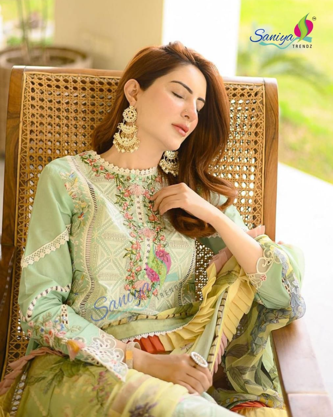 Embroidered Chikankari Lawns