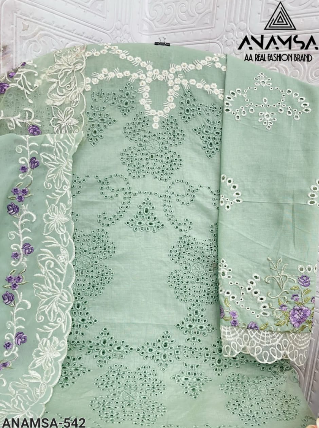 Embroidered Chikankari Lawns