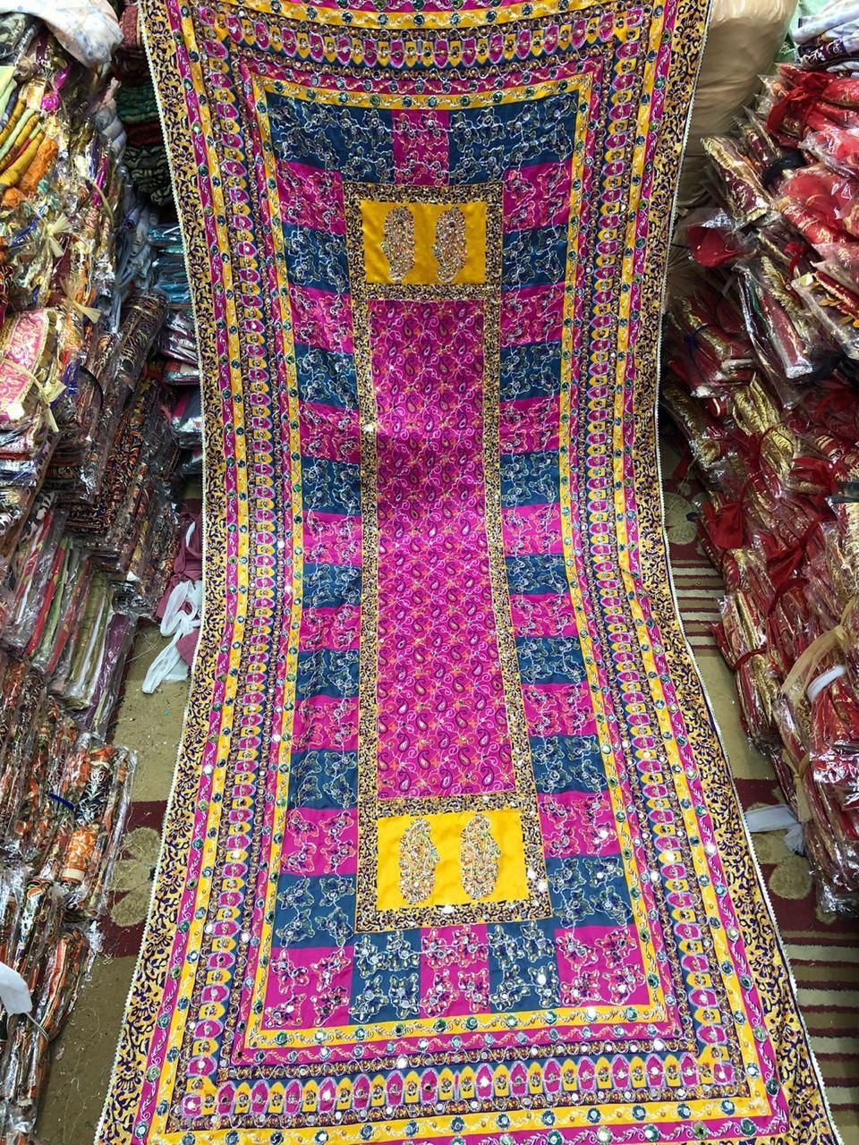 Original Pakistani Silk Handmade Karachi Dupatta