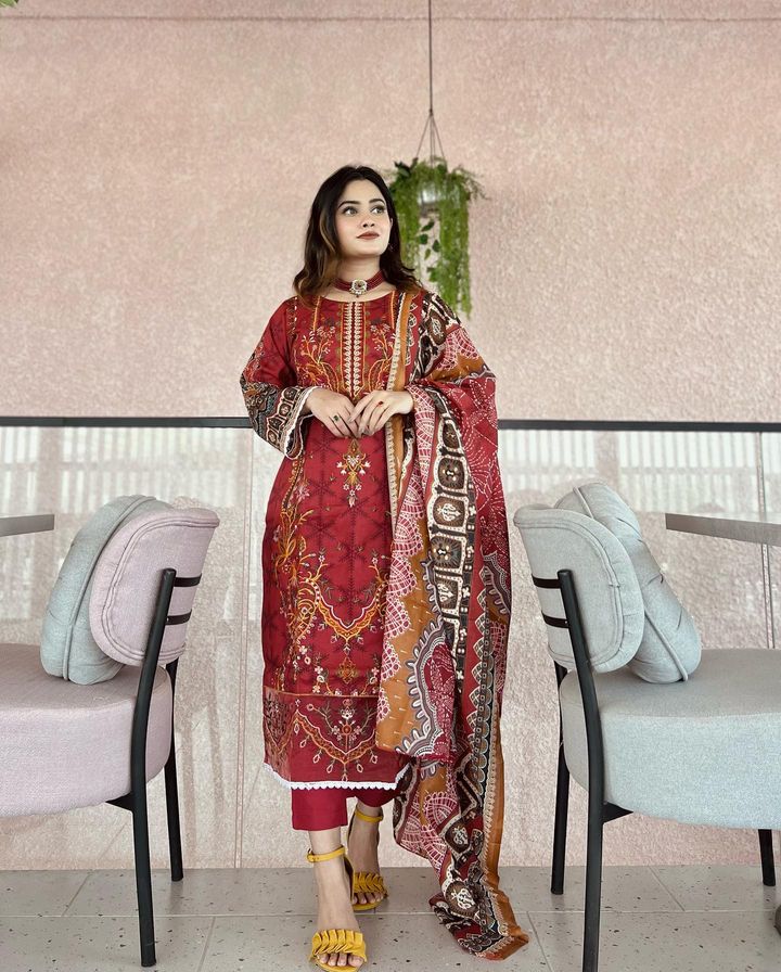 Embroidered Lawn Collection