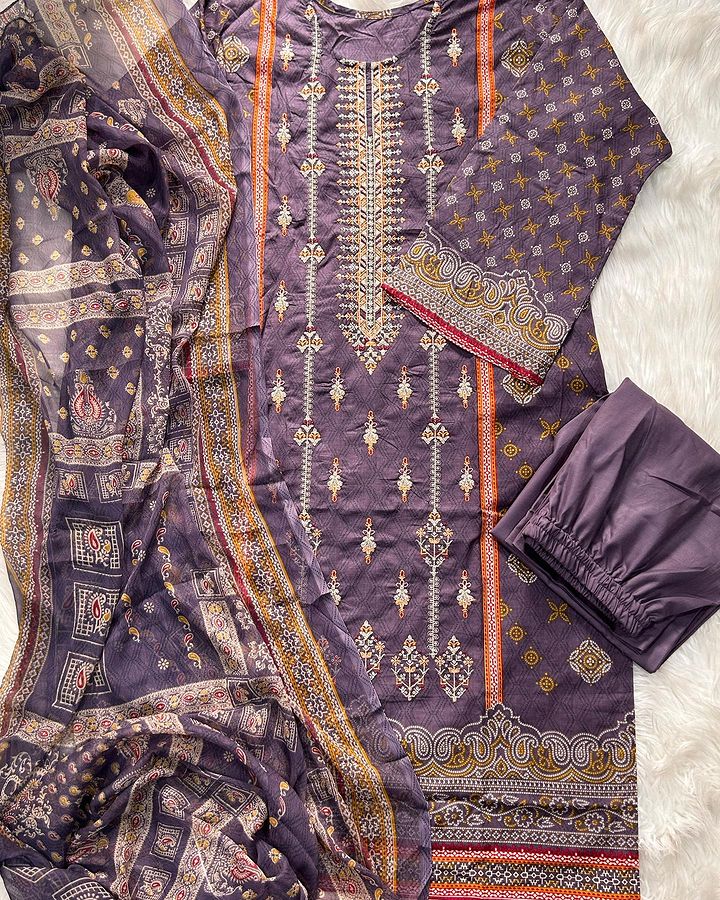 Embroidered Lawn Collection