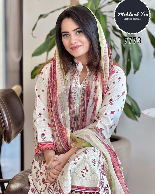 Embroidered Lawn Collection