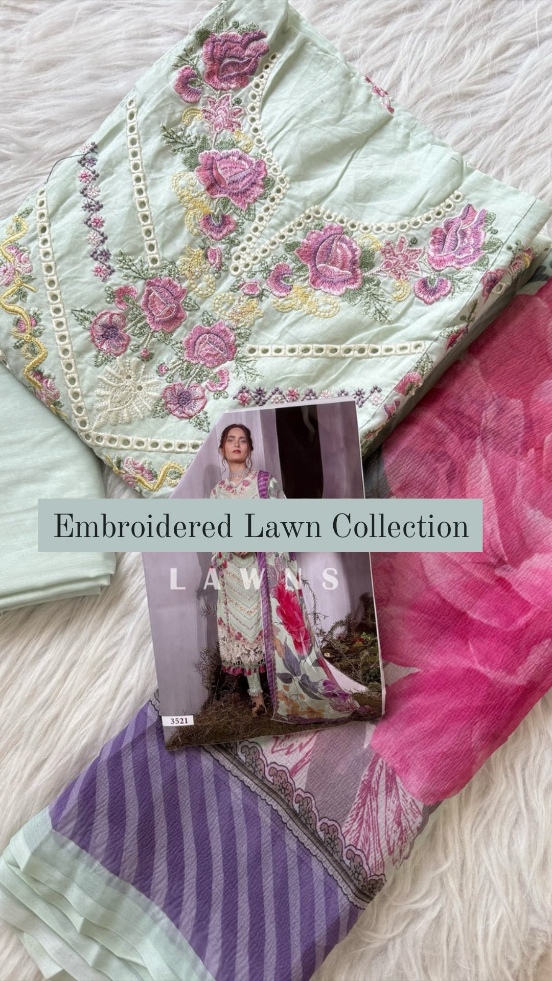 Embroidered Lawn Collection