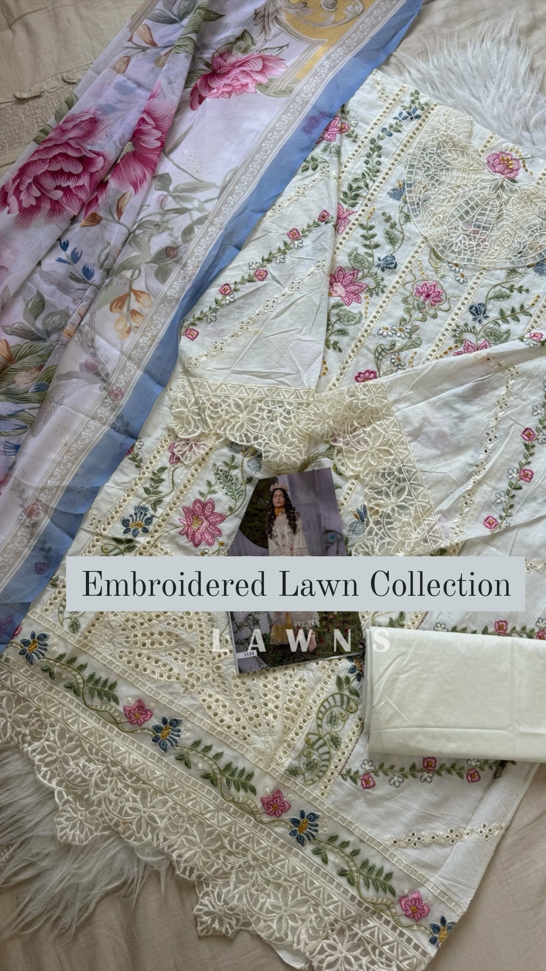 Embroidered Lawn Collection