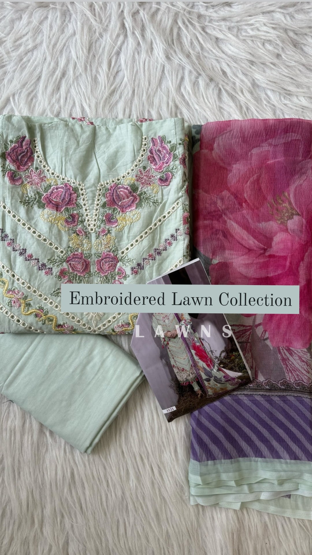 Embroidered Lawn Collection