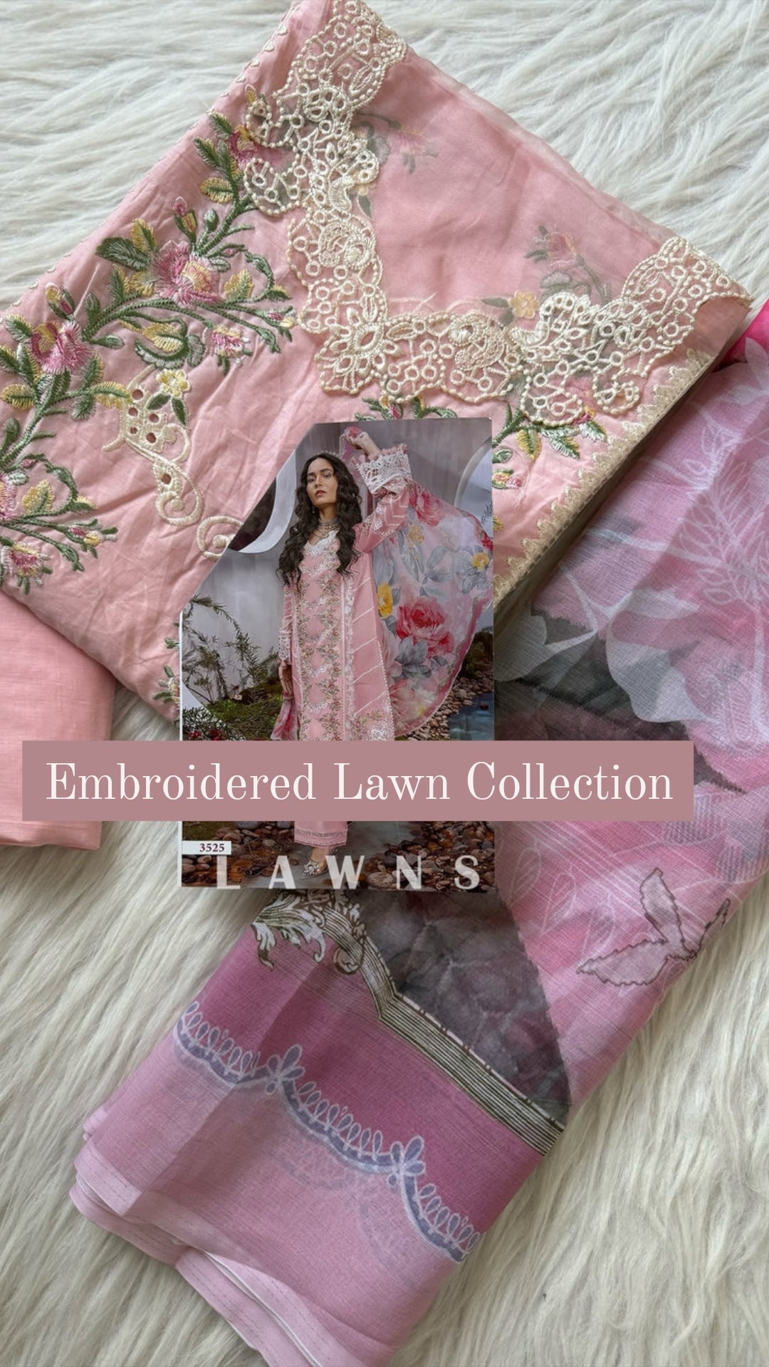 Embroidered Lawn Collection