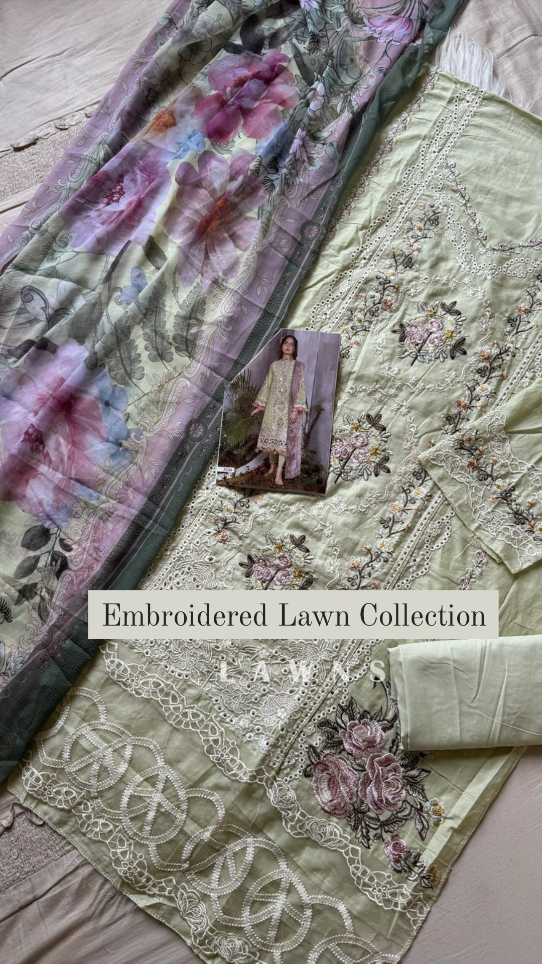 Embroidered Lawn Collection