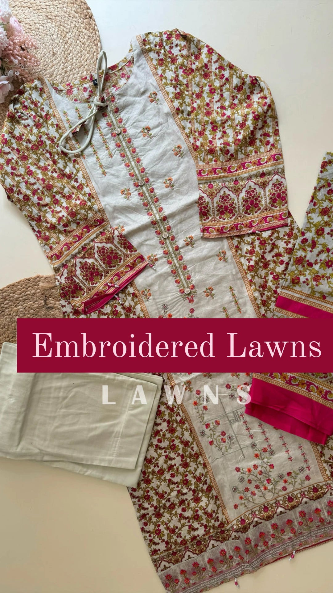 Embroidered Lawn Collection