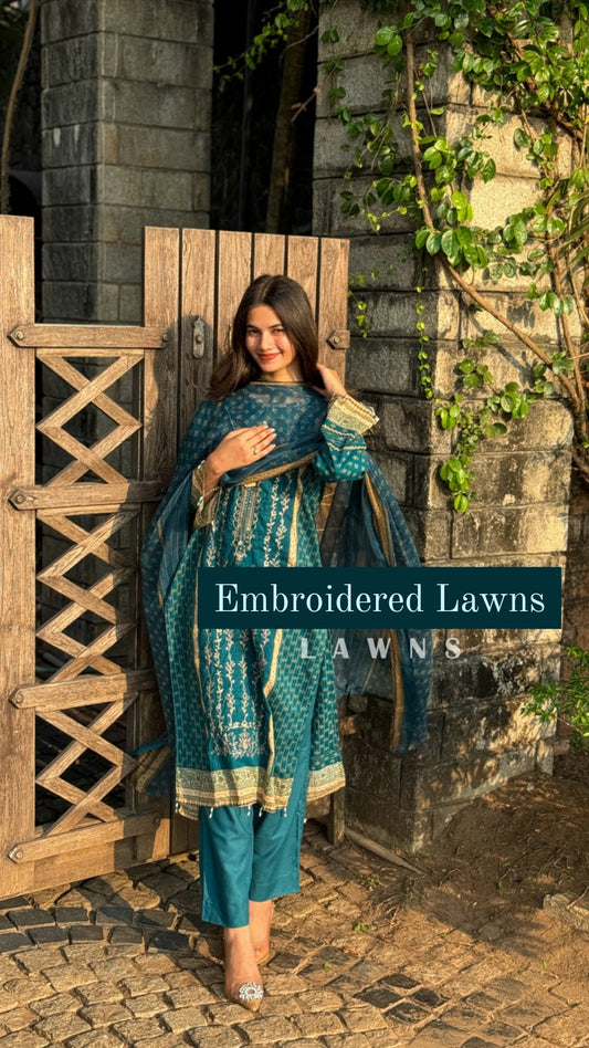 Embroidered Lawn Collection