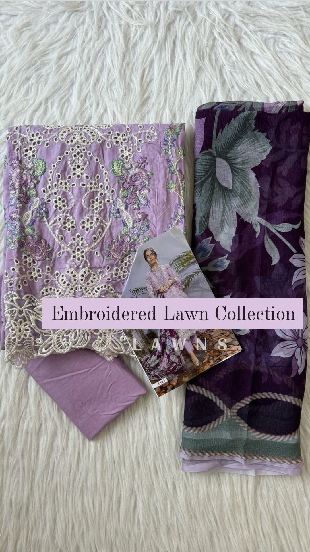 Embroidered Lawn Collection