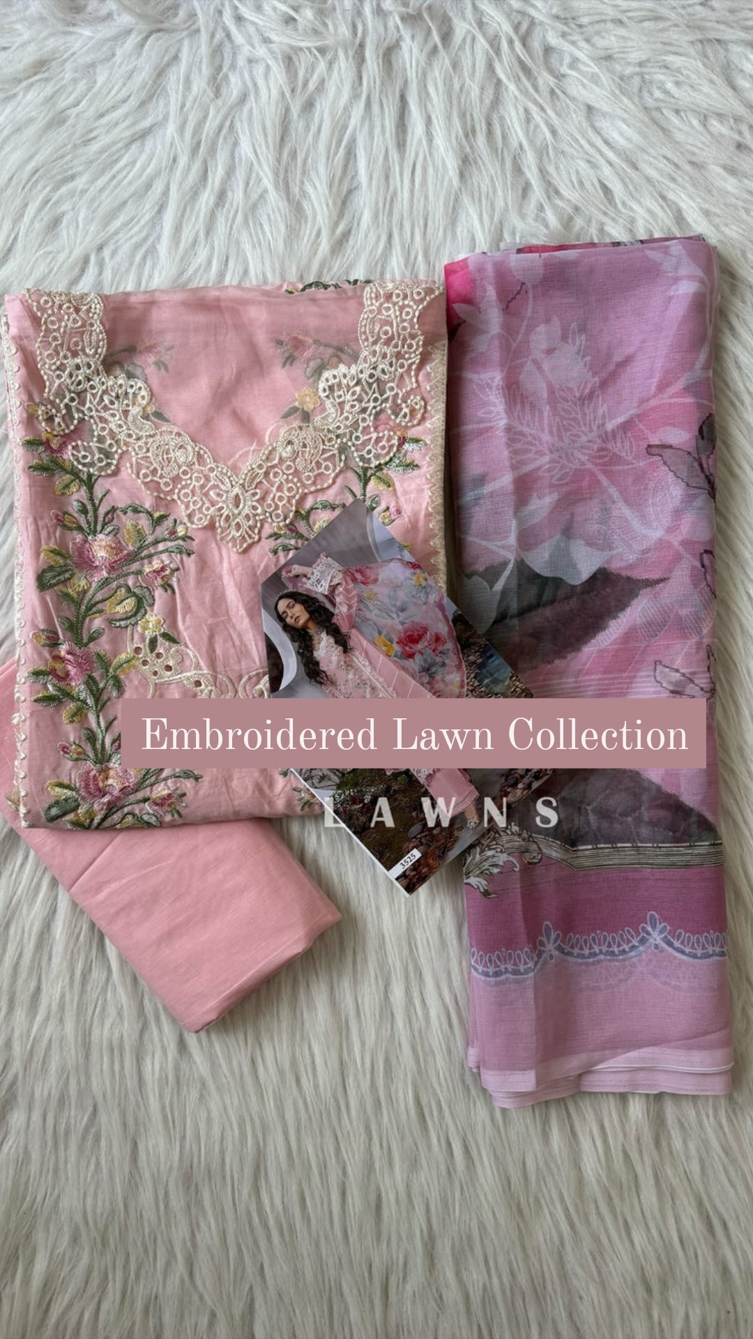 Embroidered Lawn Collection