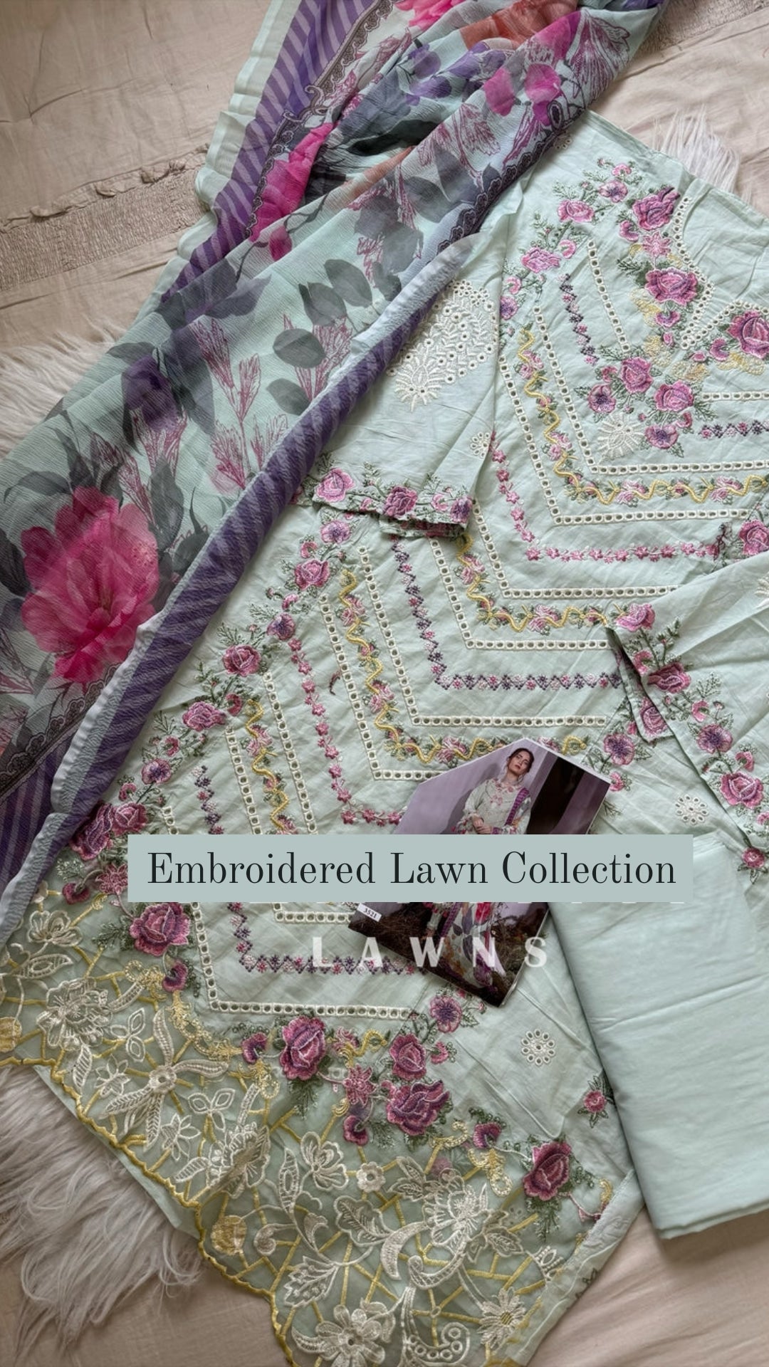 Embroidered Lawn Collection