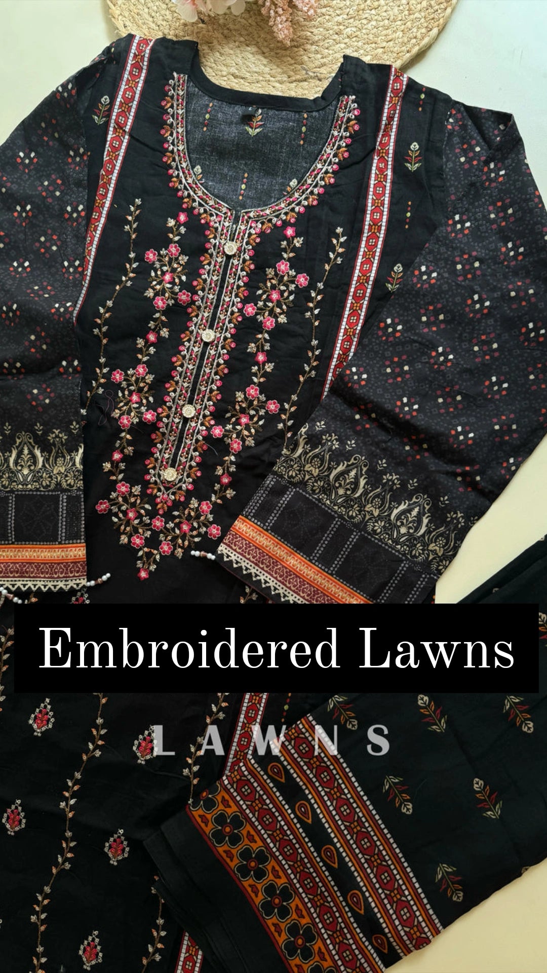 Embroidered Lawn Collection