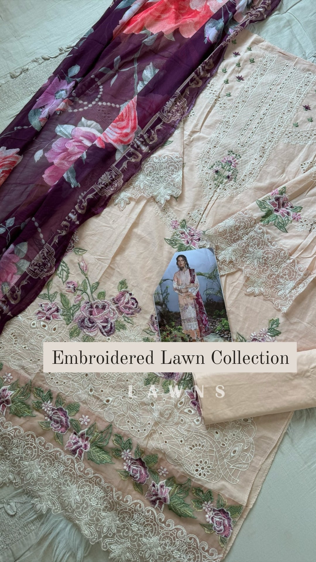 Embroidered Lawn Collection