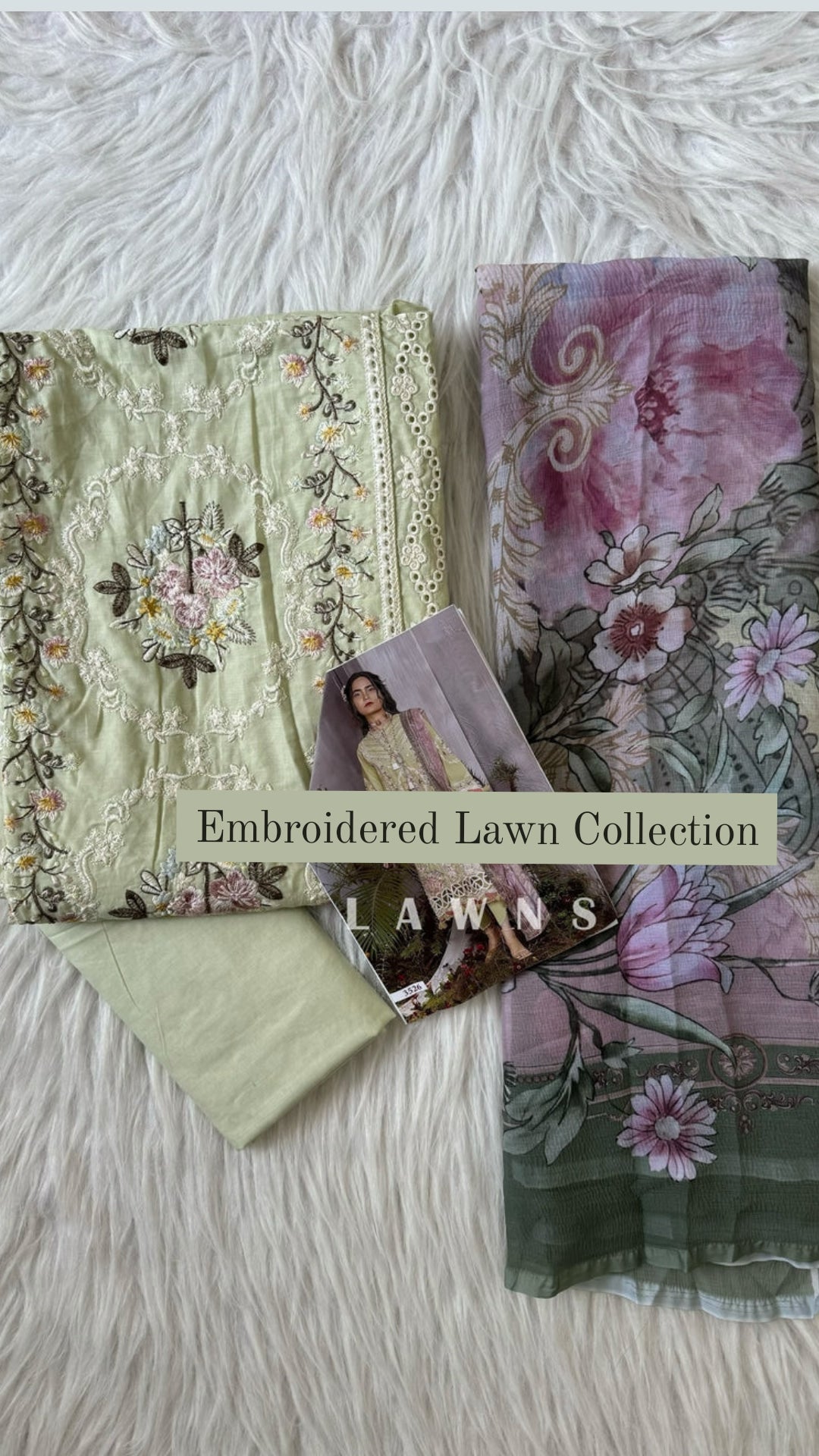 Embroidered Lawn Collection