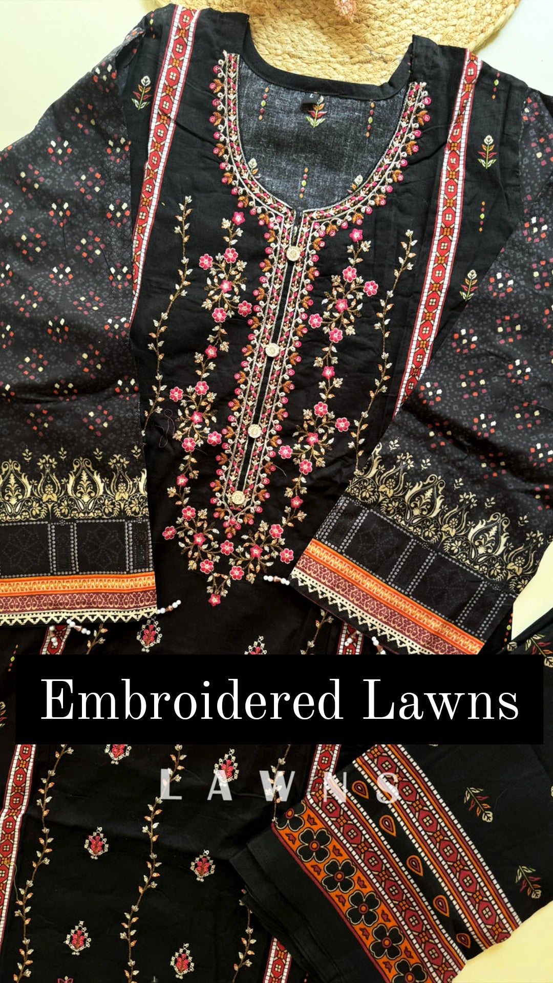 Embroidered Lawn Collection