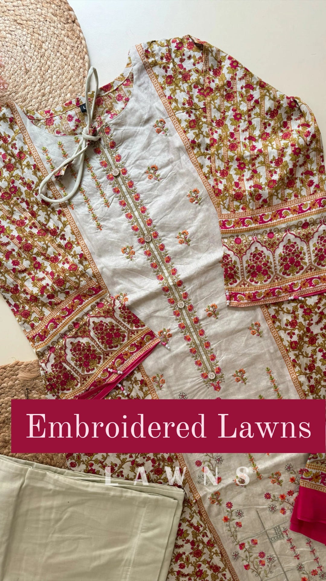 Embroidered Lawn Collection