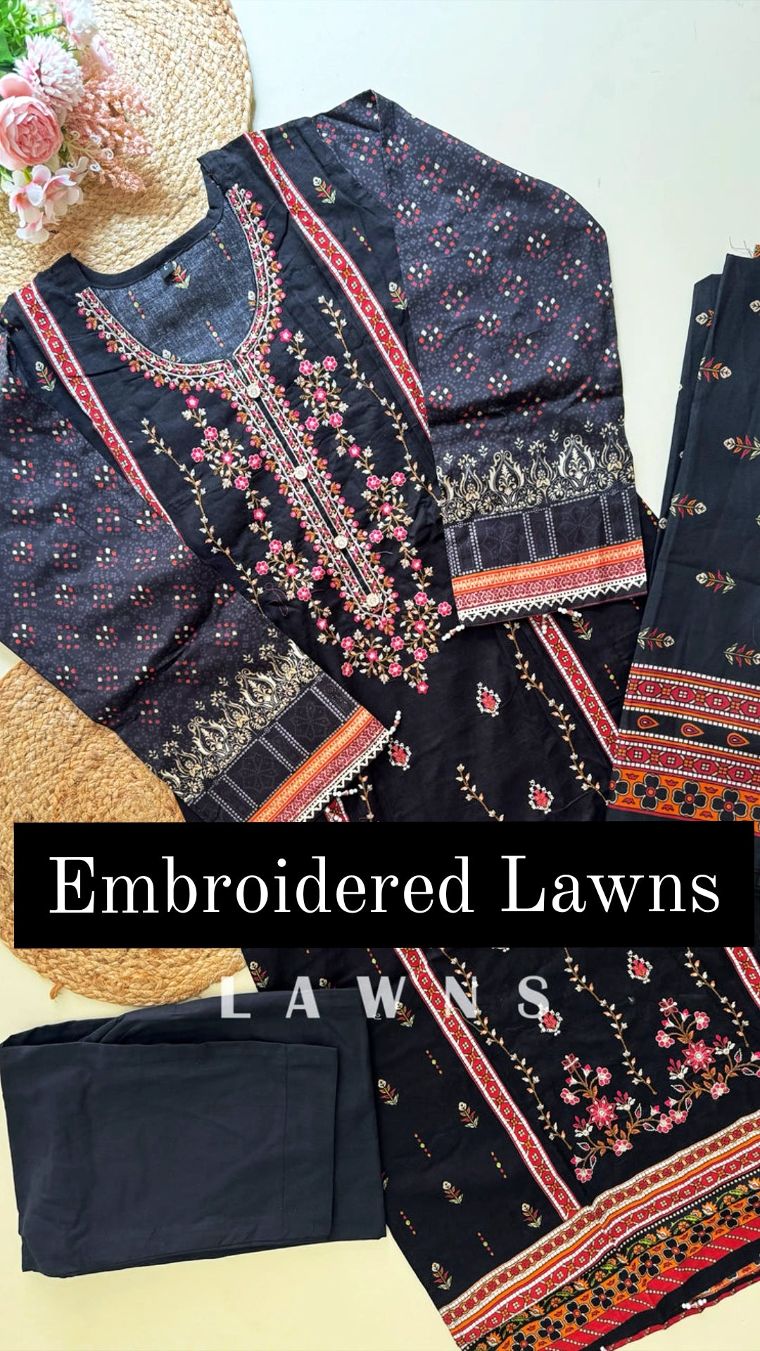 Embroidered Lawn Collection