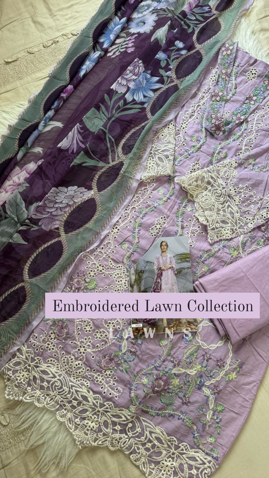 Embroidered Lawn Collection