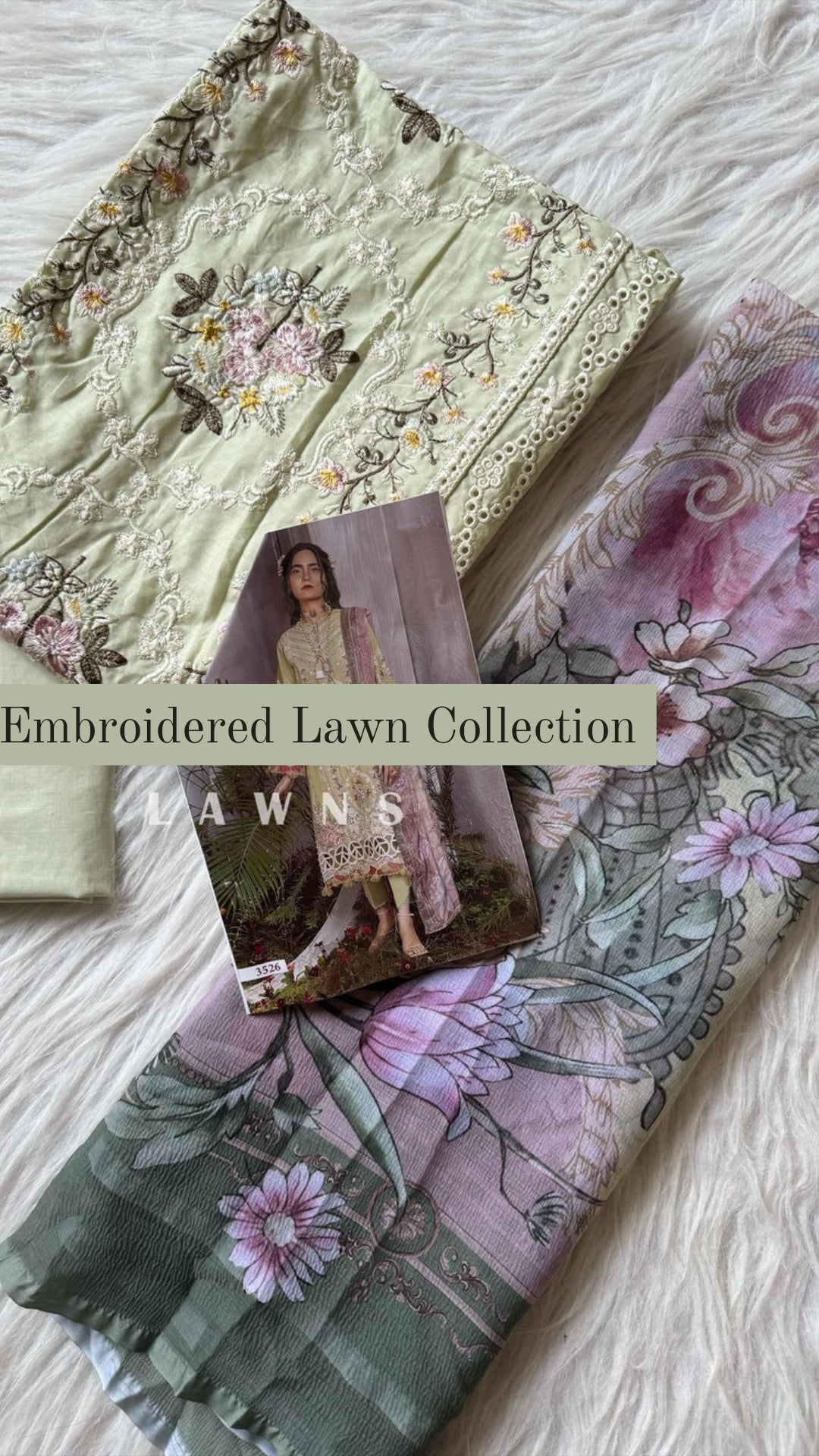 Embroidered Lawn Collection