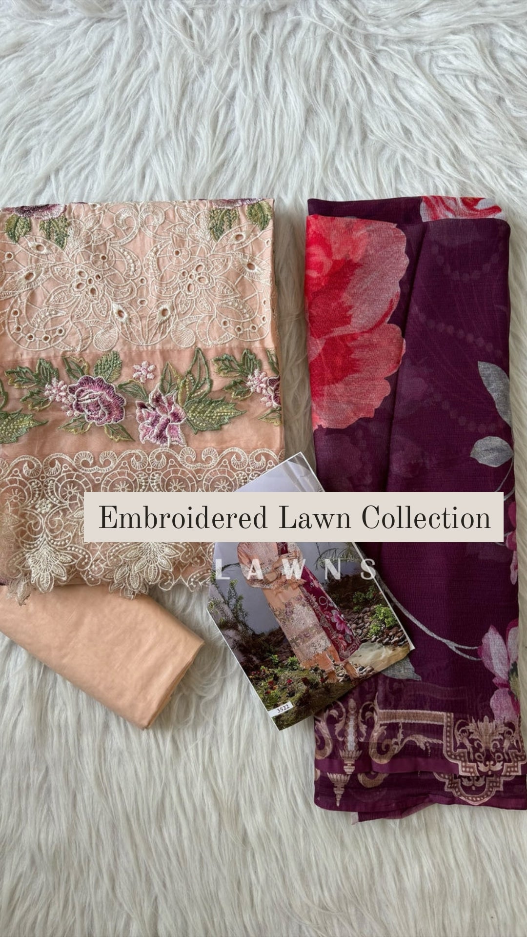 Embroidered Lawn Collection