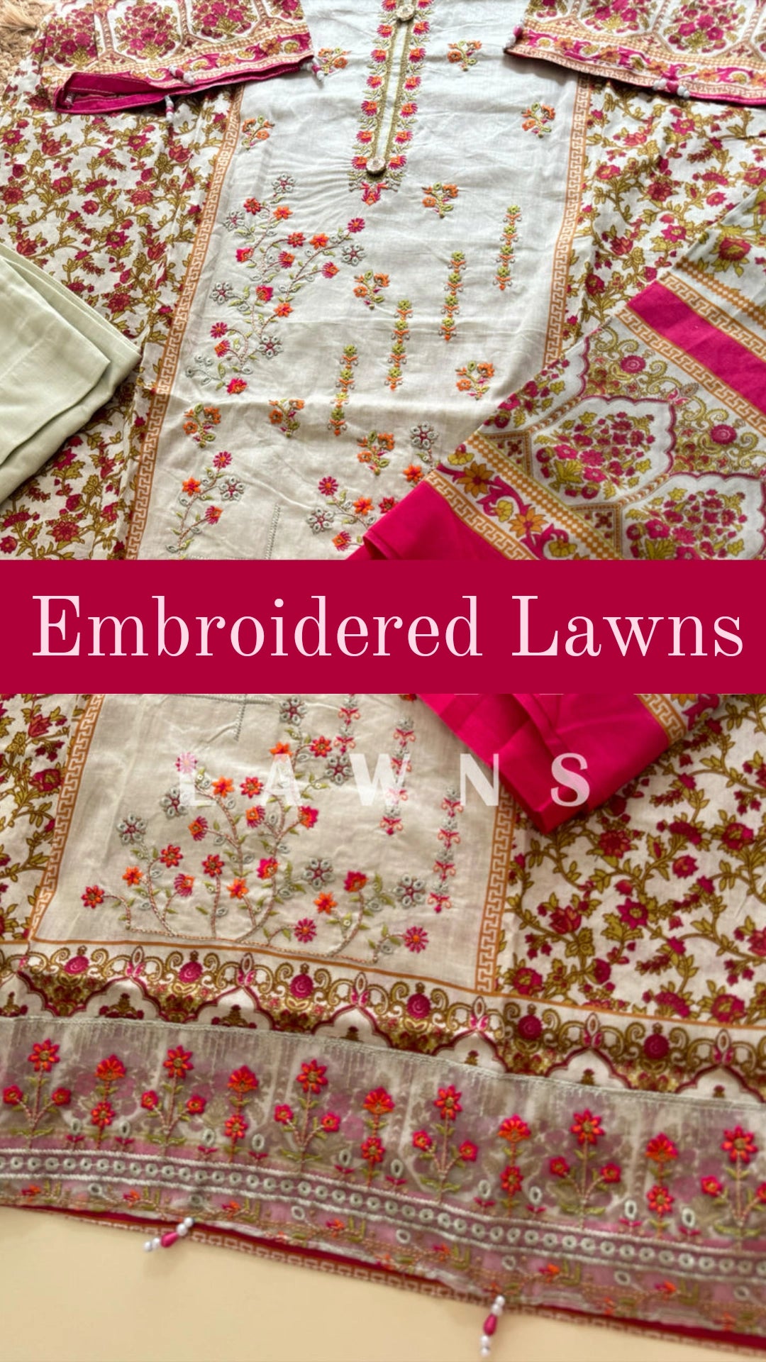 Embroidered Lawn Collection