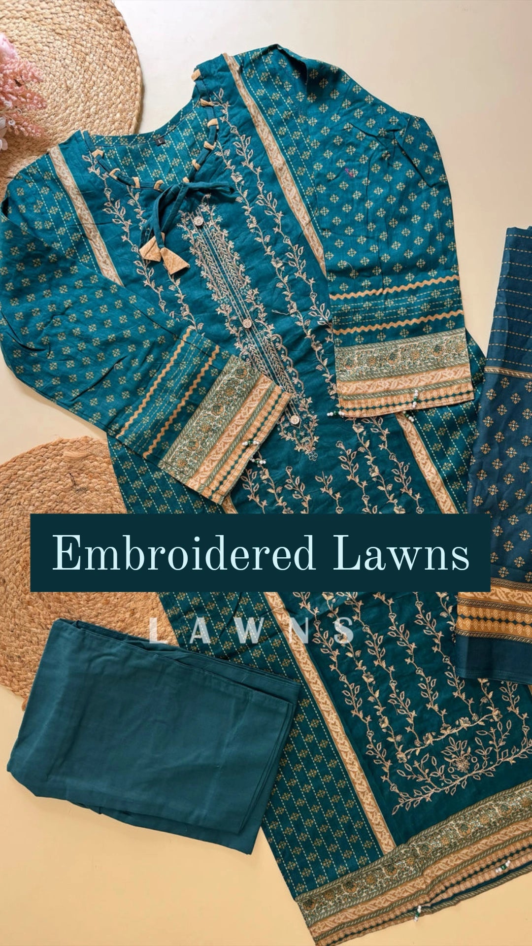 Embroidered Lawn Collection