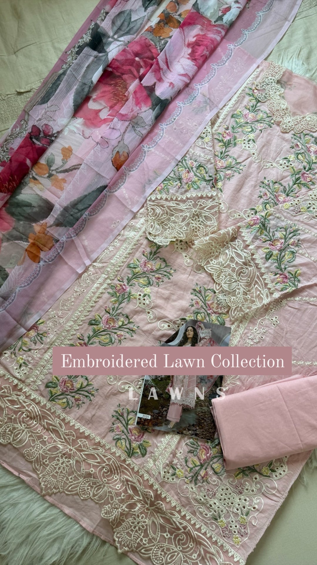 Embroidered Lawn Collection