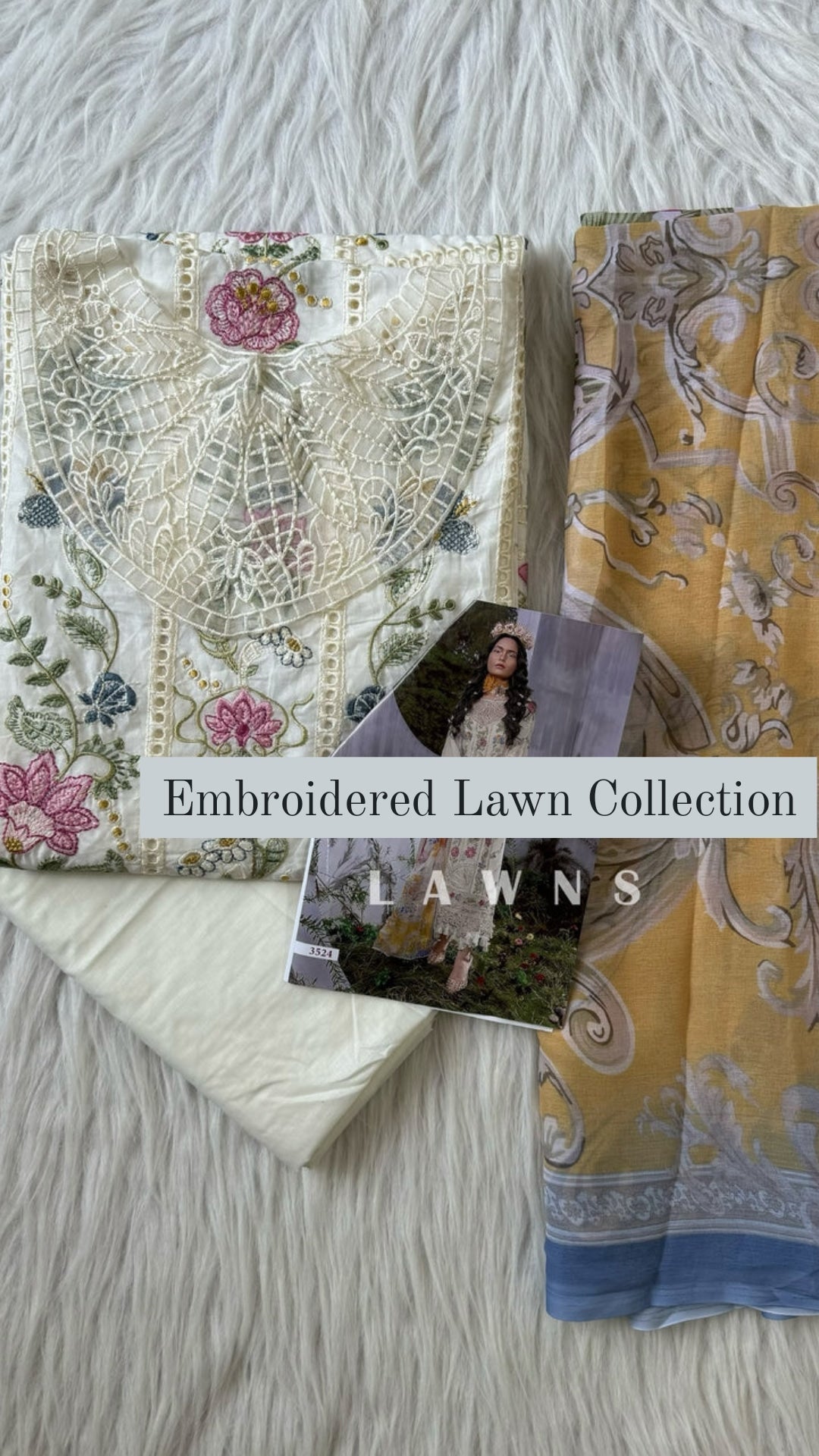 Embroidered Lawn Collection